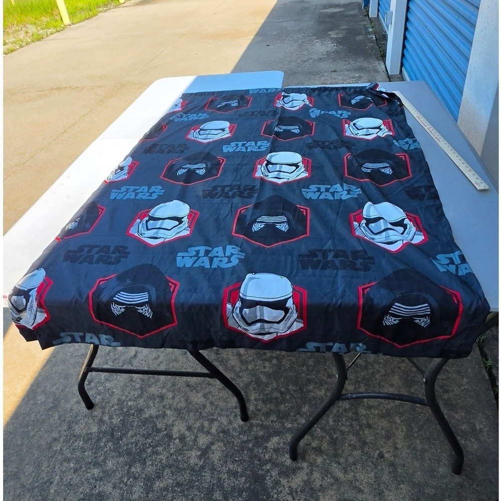 Star Wars Kylo Ren Stormtrooper Curtains Set 2 Panels Grey Red Jay Franco & Sons